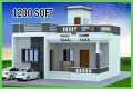 How big is a 1200 sq ft house?